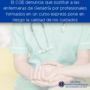 enfermeras geriatria