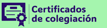 certificados de colegiación