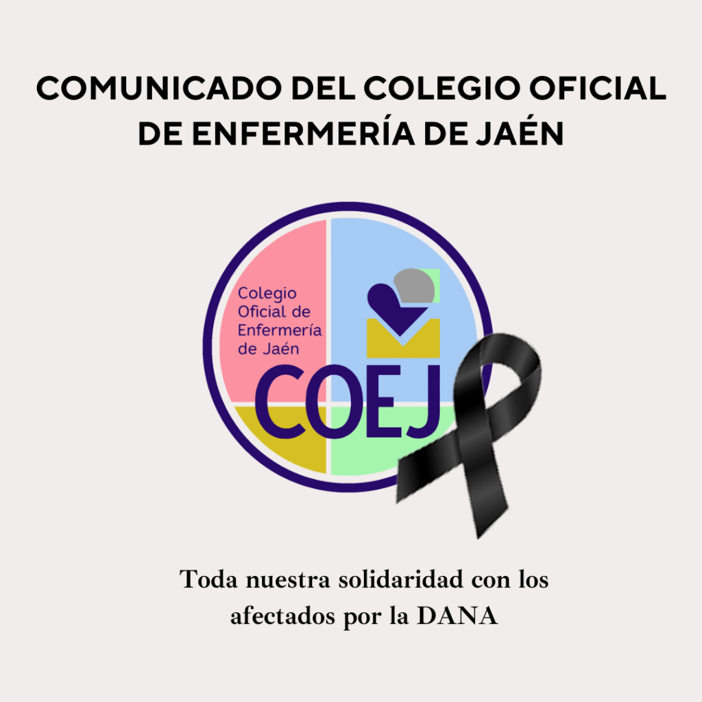 Comunicado del Colegio Oficial de Enfermería de Jaén