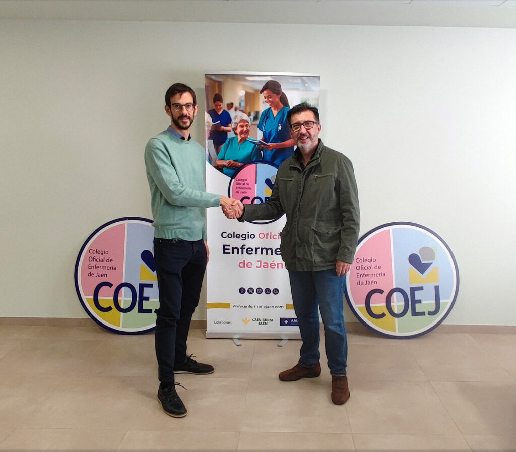 El Colegio de Enfermería de Jaén firma un convenio de colaboración con el Jaén CB para la promoción del baloncesto y un estilo de vida saludable